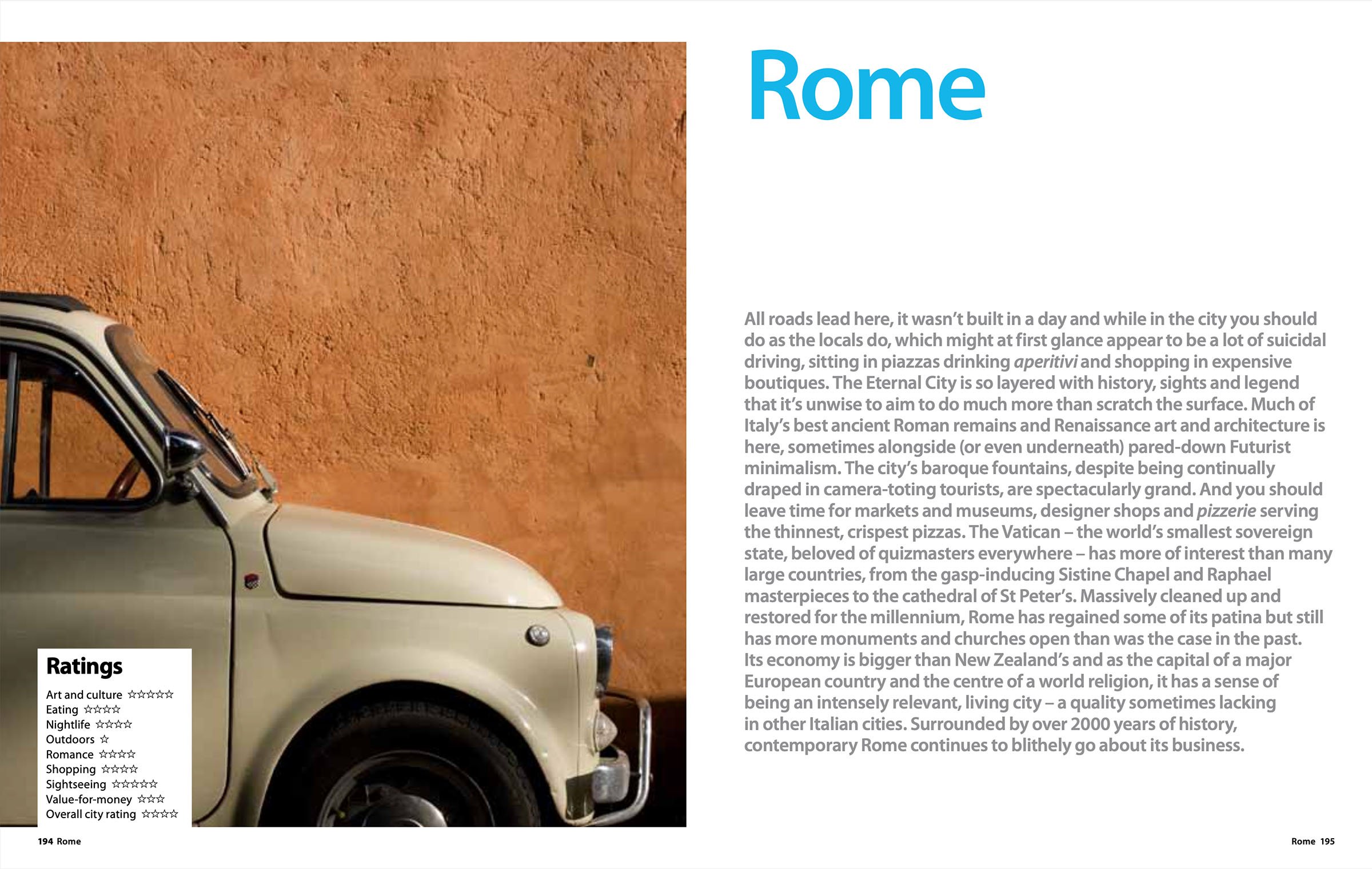 Travel guidebooks